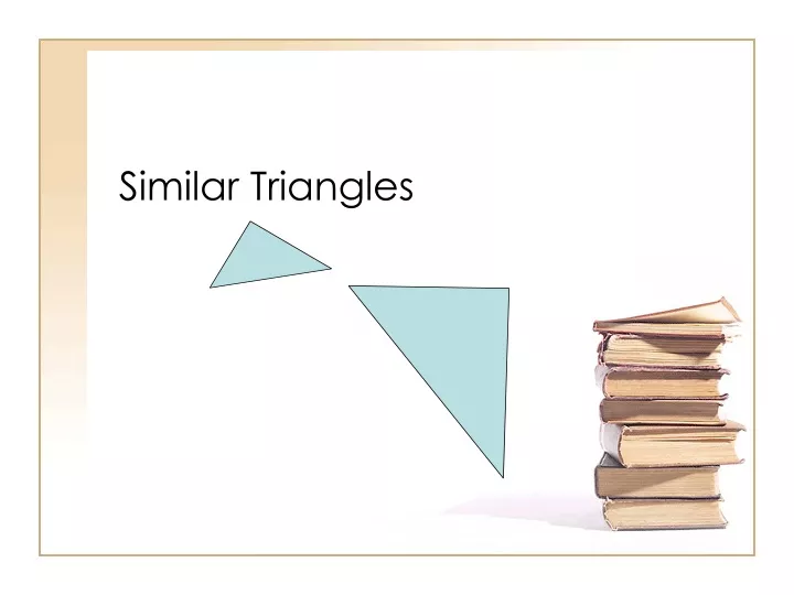 similar triangles