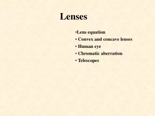 Lenses