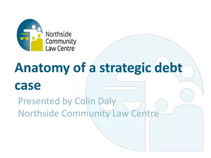 anatomy of a strategic debt case