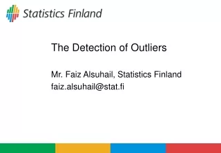 The Detection of Outliers
