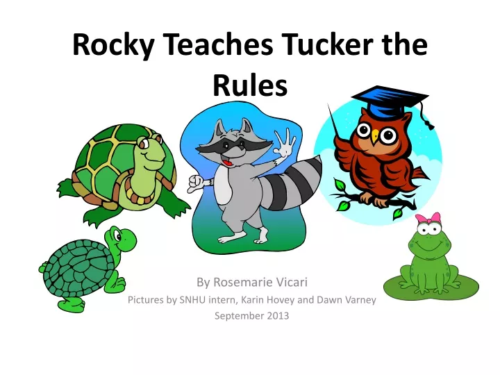 rocky teaches tucker the rules