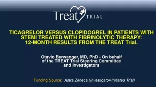TICAGRELOR VERSUS CLOPIDOGREL IN PATIENTS WITH STEMI TREATED WITH FIBRINOLYTIC THERAPY: