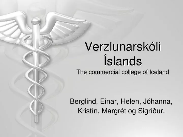 verzlunarsk li slands the commercial college of iceland