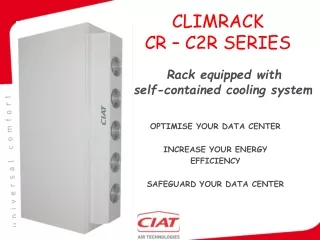 CLIMRACK  CR – C2R SERIES
