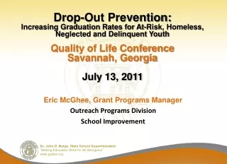 Drop-Out Prevention: