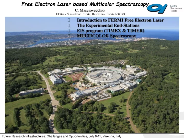 free electron laser based multicolor spectroscopy