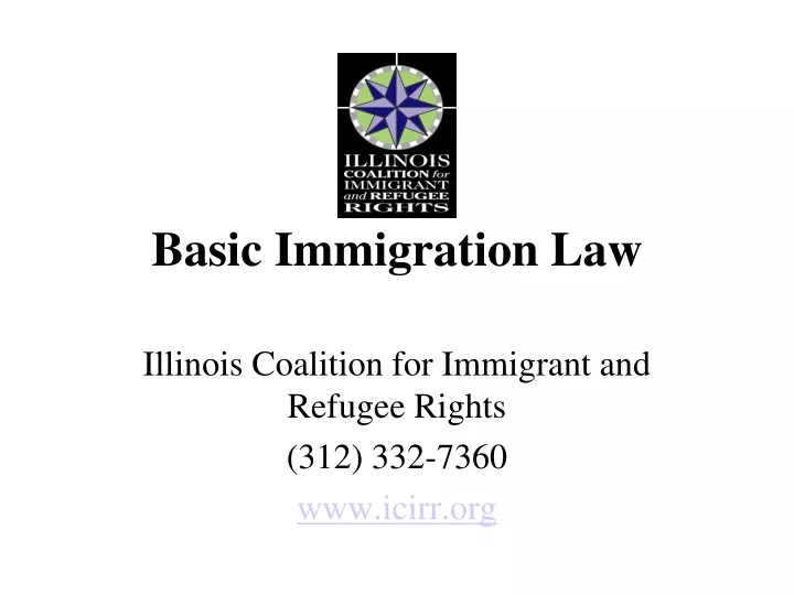 basic immigration law