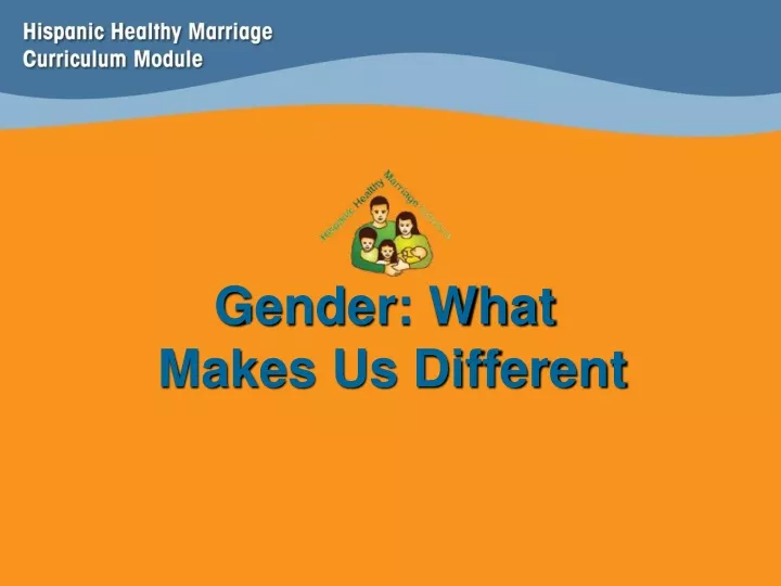 gender what makes us different
