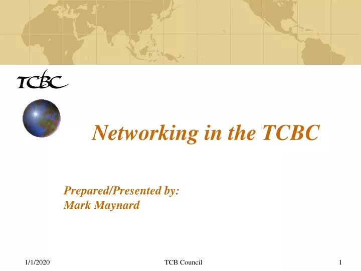 networking in the tcbc