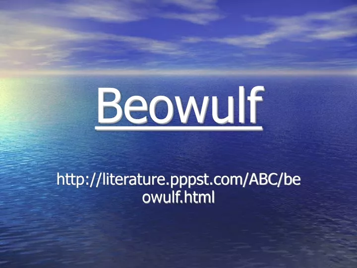 http literature pppst com abc beowulf html