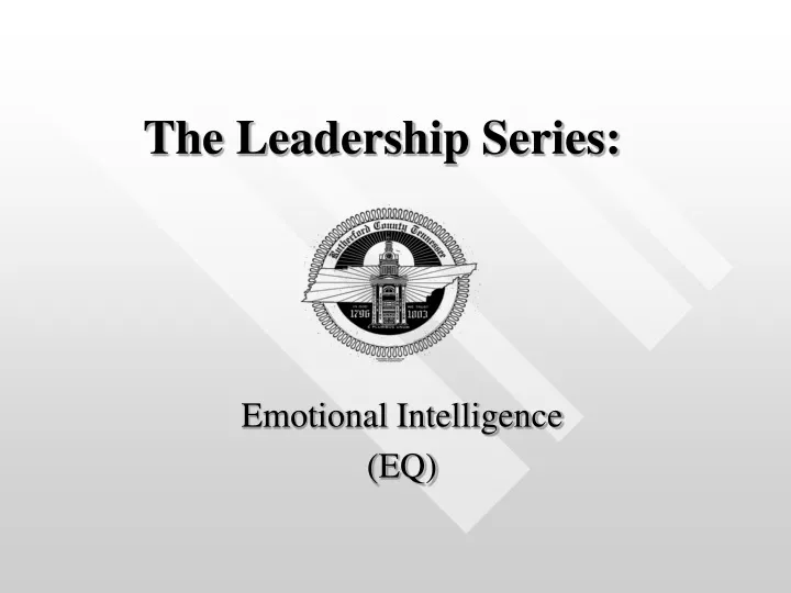 the leadership series