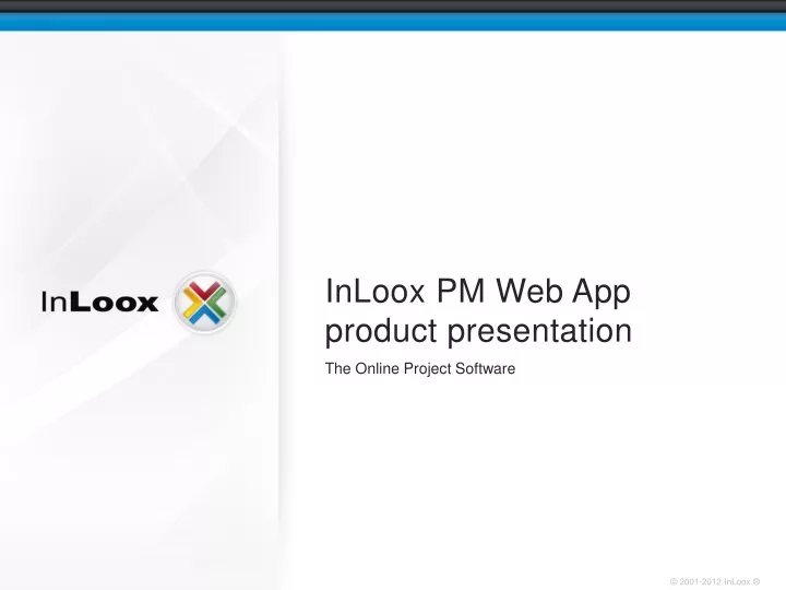inloox pm web app product presentation