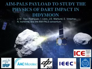aim-PALS PAYLOAD TO STUDY THE PHYSICS OF DART IMPACT IN DIDYMOON