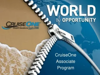 CruiseOne Associate  Program