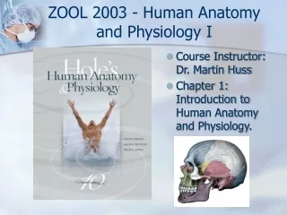 ZOOL 2003 - Human Anatomy and Physiology I