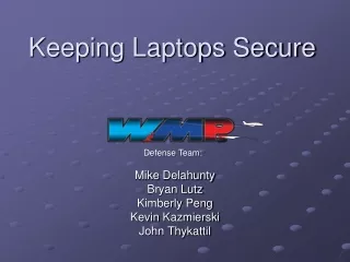 Keeping Laptops Secure
