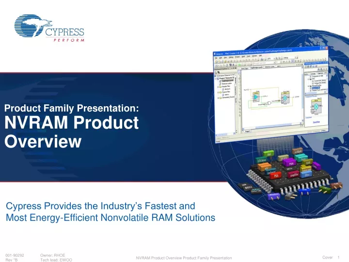 product family presentation nvram product overview