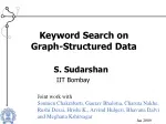 Keyword Search on  Graph-Structured Data
