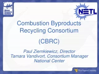Combustion Byproducts Recycling Consortium (CBRC)