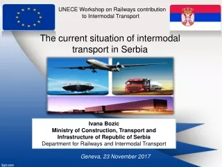 The current situation of intermodal transport in Serbia