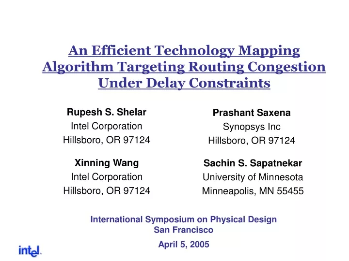 an efficient technology mapping algorithm targeting routing congestion under delay constraints