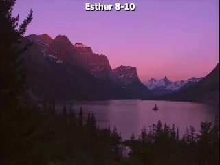 Esther 8-10