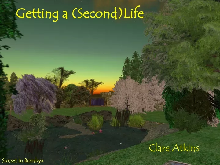 getting a second life