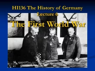 HI136 The History of Germany Lecture 6
