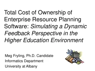 Meg Fryling, Ph.D. Candidate Informatics Department University at Albany