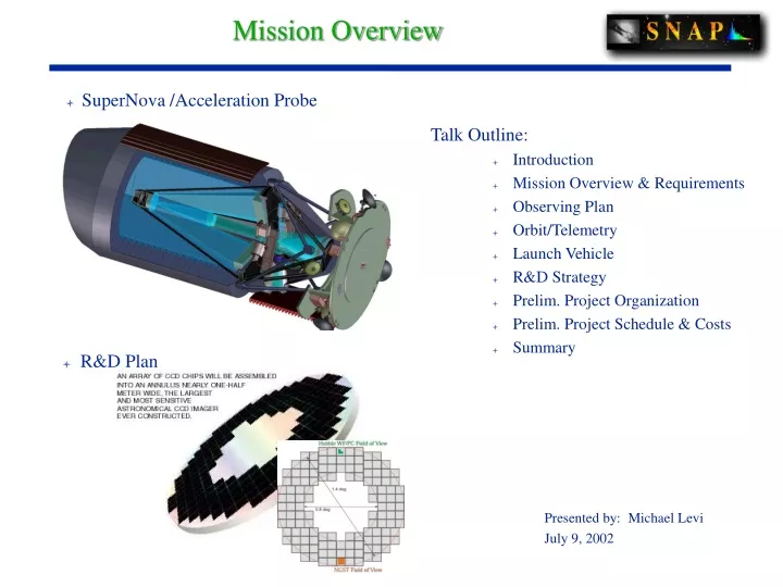 mission overview