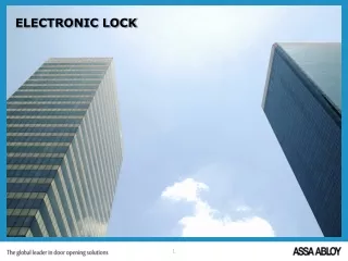 ELECTRONIC LOCK