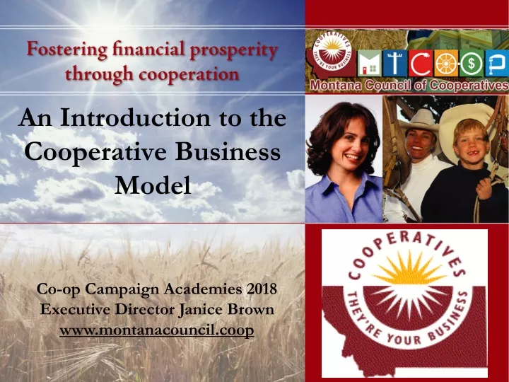 an introduction to the cooperative business model