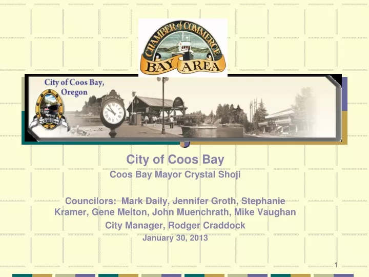 city of coos bay coos bay mayor crystal shoji