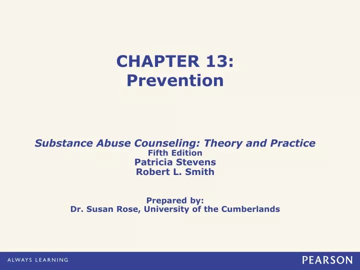 chapter 13 prevention