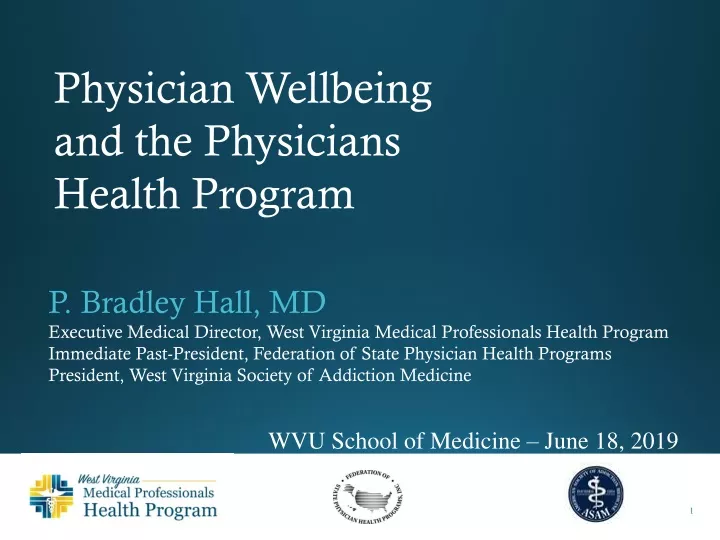 physician wellbeing and the physicians health