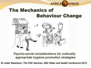 The Mechanics of  Behaviour Change