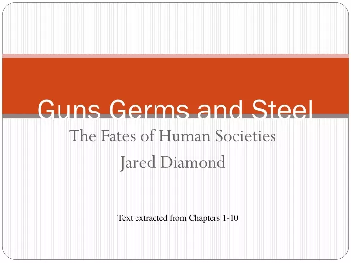 guns germs and steel