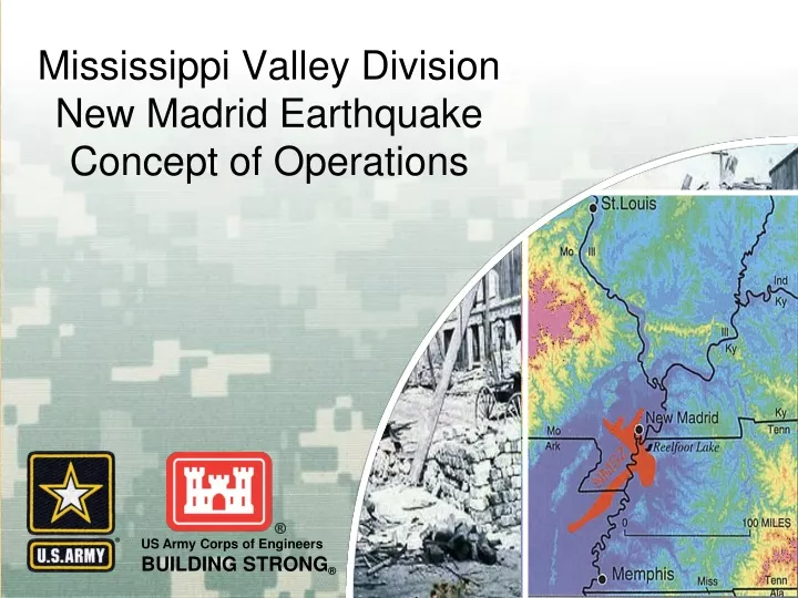 mississippi valley division new madrid earthquake concept of operations