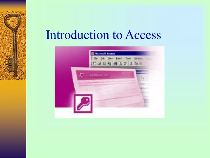 introduction to access