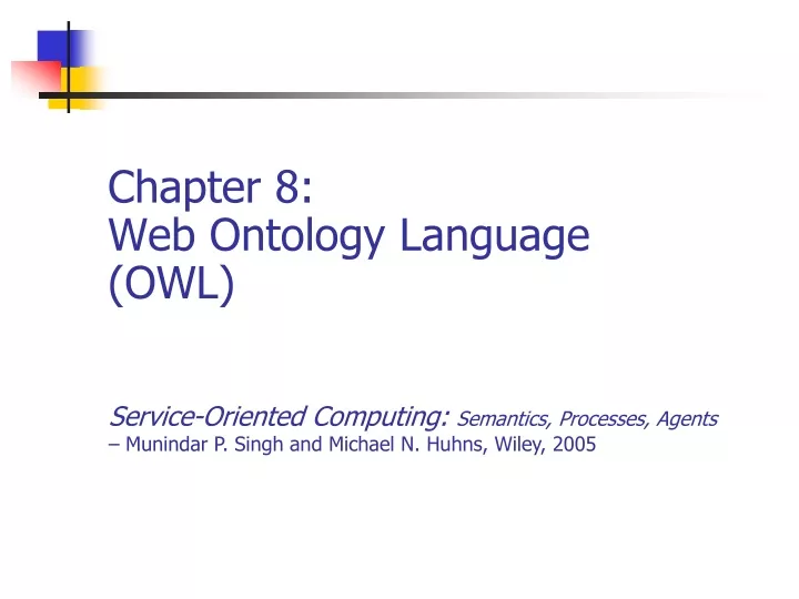 chapter 8 web ontology language owl