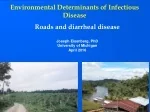 Environmental Determinants of Infectious Disease - slide 1