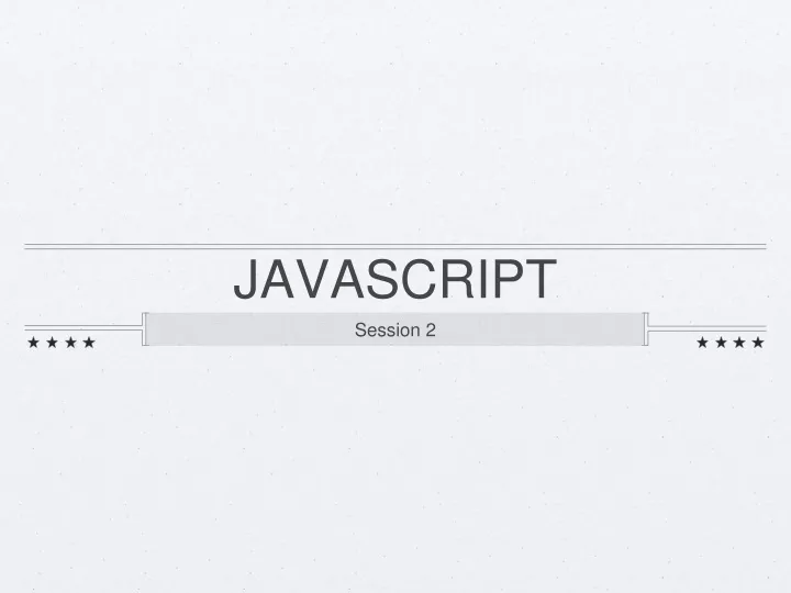 javascript