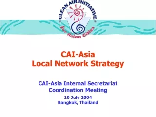 CAI-Asia Local Network Strategy