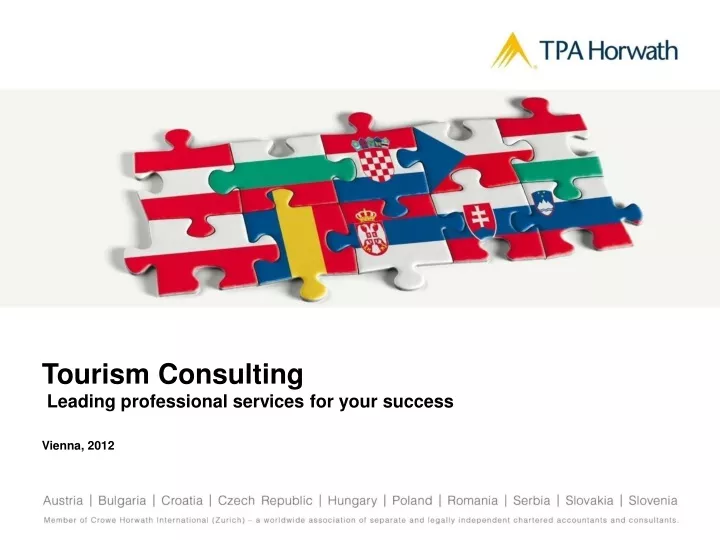tourism consulting leading professional services