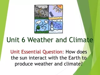 Unit 6 Weather and Climate