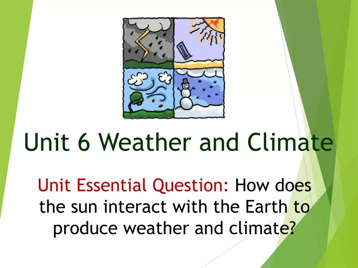 unit 6 weather and climate