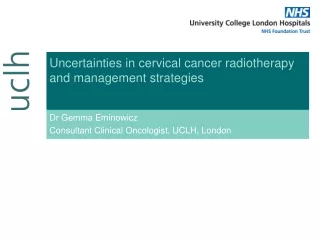 Uncertainties in cervical cancer radiotherapy and management strategies