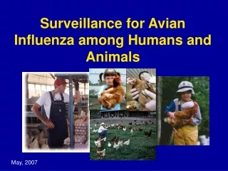 Surveillance for Avian Influenza among Humans and Animals