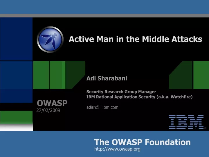 active man in the middle attacks
