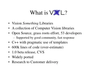 What is VXL  ?